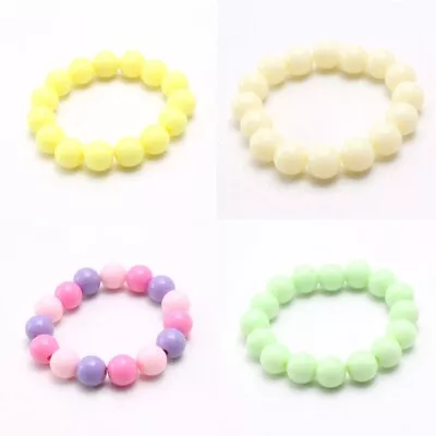 Buy 10 Pieces-girls Toy Jewelry Wristbands-various Colors-Birthday Party Decor • 6.29£