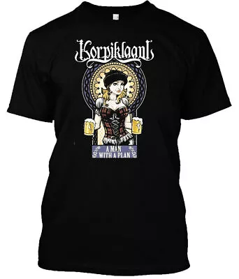 Buy Korpiklaani A Man With A Pla Korpiklaanis Vintage Music S-5XL T-Shirt • 20.65£