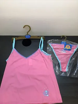 Buy Looney Tunes Tweety Pie Pink Swimwear Knickers Set Nightwear Clothes UK 14 NEW • 19.95£