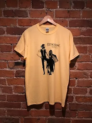 Buy FLEETWOOD MAC 'Rumours' T-Shirt (Rock Retro Vintage) Unisex Ladies Mens (Yellow) • 8.99£