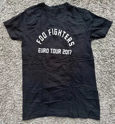 Buy Foo Fighters T Shirt Rare Rock Band Tour Merch Tee Size Medium Dave Grohl Black • 13.95£