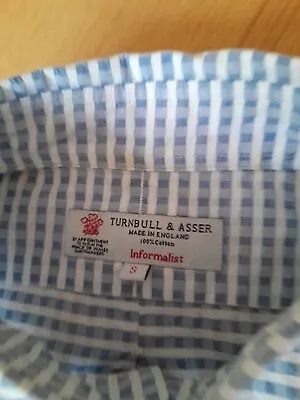 Buy Turnbull Asser Shirt S Imformalist Pristine • 60£