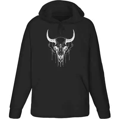 Buy 'Bull Skull' Adult Hoodie / Hooded Sweater (HO039817) • 24.99£