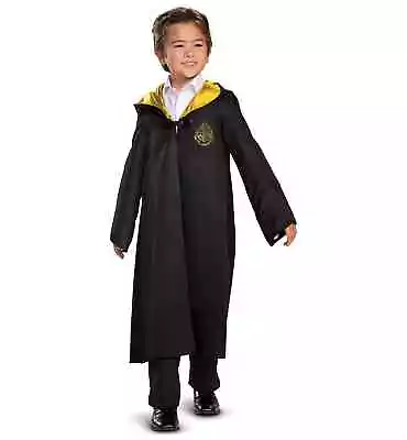 Buy Hogwarts Hufflepuff Harry Potter Movie Book Week Unisex Boys Costume Robe • 44.87£
