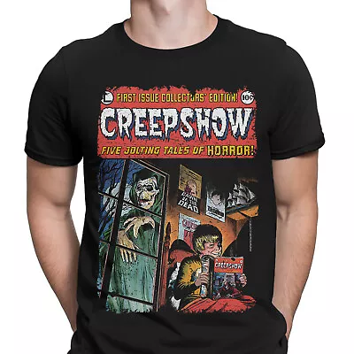 Buy Halloween T-Shirt Creepshow Movie Poster Spooky Horror Scary Mens T Shirts #HD • 9.99£