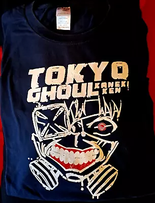 Buy T-shirt Gildan - Manga Anime -  Tokyo Ghoul- Graphic- Size  3XL -Blue • 4.49£