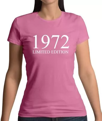 Buy Limited Edition 1972 - Womens T-Shirt - Birthday Present 52nd 52 Gift Age • 13.95£