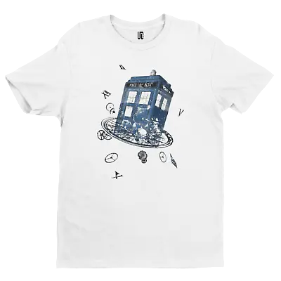 Buy Tardis T-Shirt - Xmas Movie Gift Sci Fi Retro TV Doctor Who Cool Gift • 8.39£