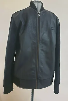 Buy Men Faux Leather Criminal Damage Jacket Size Medium Pre-owned  • 22.99£