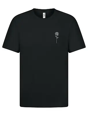 Buy Rose Line Art Design T-shirt • 12.99£