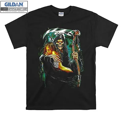 Buy Grim Repear Skull Angel Wings T-shirt Gift Hoodie Tshirt Men Women Unisex F203 • 11.95£
