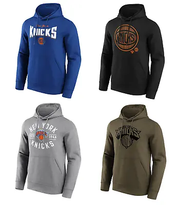 Buy New York Knicks Sweatshirt Hoodie Men's NBA Basketball Fanatics Hoodie - New • 19.99£