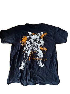 Buy Size L Men's  Loot Crate  Black Titanfall Shirt. Great Condition. Bargain Price. • 11.94£