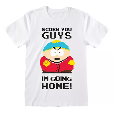 Buy South Park Screw You Guys White T-Shirt NEW OFFICIAL • 15.19£