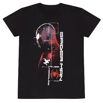 Buy Official Spider-Man Miles Morales Video Game - Suit Specs T-shirt • 14.99£