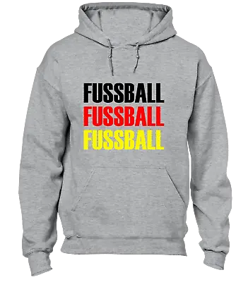 Buy Fussball Germany Hoody Hoodie Deutschland Football Soccer Retro Top Gift • 16.99£