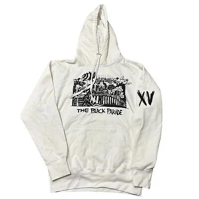 Buy My Chemical Romance The Black Parade Sweatshirt Size XL White Hoodie • 75.99£