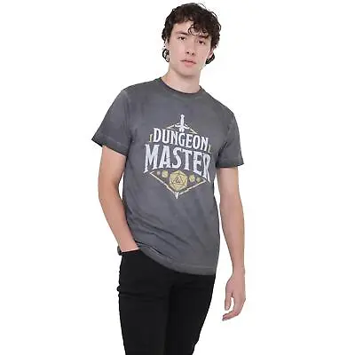 Buy Dungeons & Dragons Mens T-shirt Dungeon Master Badge S-2XL Official • 13.99£