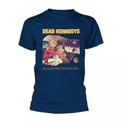 Buy Dead Kennedys - In God We Trust (Navy) (NEW MENS T-SHIRT) • 17.20£