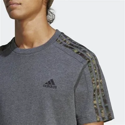 Buy Adidas Essentials Single Jersey 3- Stripes T-shirt • 15.99£