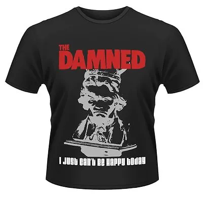 Buy The Damned 'I JUST CAN'T BE HAPPY TODAY' Mens T Shirt OfficiaL *SMALL ONLY/SALE • 9.99£