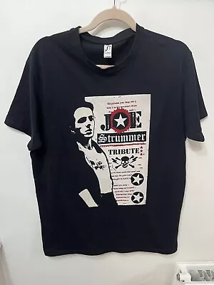 Buy Joe Strummer The Clash Memorial Rock T-Shirt 2007 Berlin Size XL • 21.99£