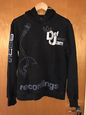 Buy Rare Adidas Def Jam Hoodie Black Run Dmc Star Wars Pharrell Originals Sweatshirt • 44.99£