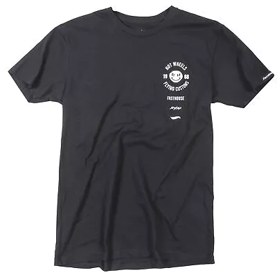 Buy Fasthouse Stacked Hot Wheels Tee 2022 Black XL • 27.98£