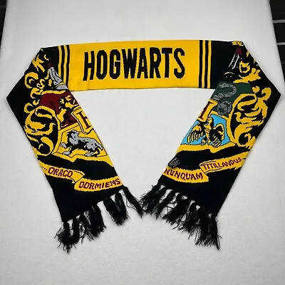 Buy Harry Potter Hogwarts Scarf 76  Long Gryffindor Slytherin Preppy Official Merch • 4.29£