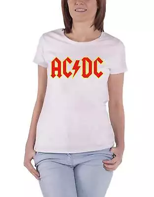 Buy AC/DC Classic Band Logo Skinny Fit T Shirt • 12.94£
