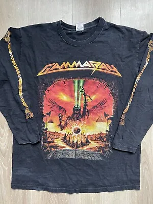 Buy Gammaray T Shirt Large Hellish Rock 2007-2008 Tour Black Metal Rock Band L/S • 24.99£