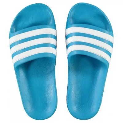 Buy Adidas Boys Sliders Slides Shoes Adilette Aqua Beach Sandals Pool Slippers • 12.99£
