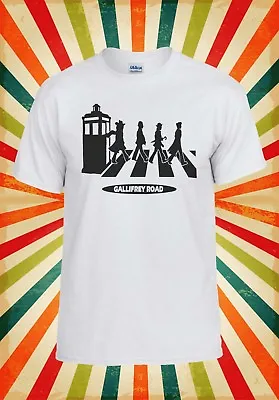 Buy Gallifrey Road Inspired Dr Who Funny Men Women Vest Tank Top Unisex T Shirt 1801 • 10.95£