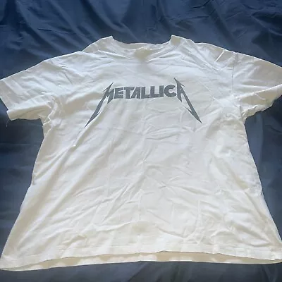 Buy Metallica T-shirt L Beige  • 2.50£