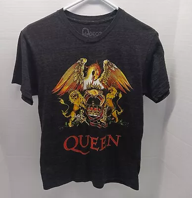 Buy Queen Merch Gray Heathered Rock Band T-Shirt ~ Adult Size Small **EUC** • 14.20£