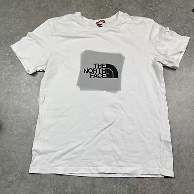 Buy The North Face White Graphic Tshirt Men’s M Pit To Pit 20.5” • 20£