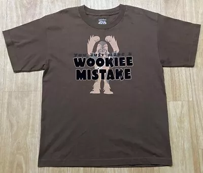 Buy Rare Star Wars T Shirts Kids XL Teens Wookie Funny Quote Chewbacca Han Solo • 21.99£