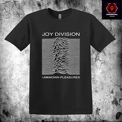 Buy Joy Division  Unknown Pleasures  Punk Rock Band Unisex Cotton T-SHIRT S-3XL 🤘 • 24.02£