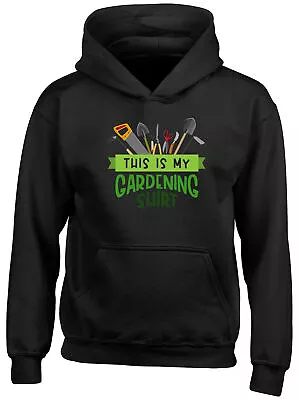 Buy This Is My Gardening Shirt Tools Childrens Kids Hooded Top Hoodie Boys Girls • 13.99£