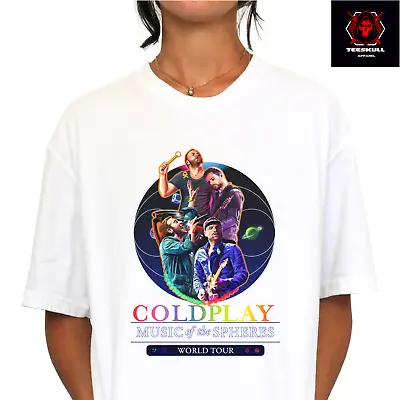 Buy Coldplay / Music Of The Spheres World Tour Band Tee Unisex T-SHIRT S-3XL 🤘 • 23.81£