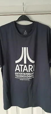 Buy Atari Tshirt Official Merchandise - Blue Large • 8£