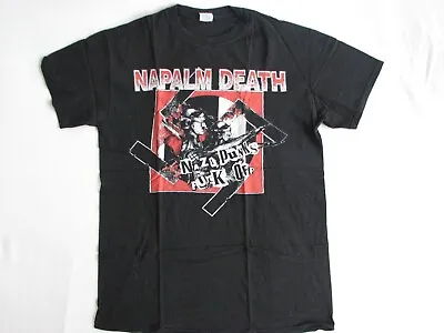 Buy Napalm Death 2003 Reissue T-Shirt Original N&zi Punks Fuck Off • 72£