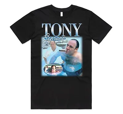 Buy Tony Soprano Homage T-shirt Top TV Show Gift Adult Unisex 90's Vintage • 11.99£