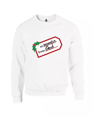 Buy Gods Gift To Women Funny Christmas Jumper Xmas Sweatshirt Mens Womens New • 19.95£