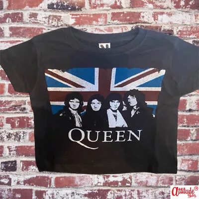 Buy Queen Kids T Shirts-Official Product-Kids Rock Band Tees-Classic Rock Band Tees • 14£