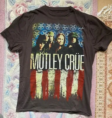 Buy MOTLEY CRUE Black T-Shirt Amplified Size S NEW • 12.99£