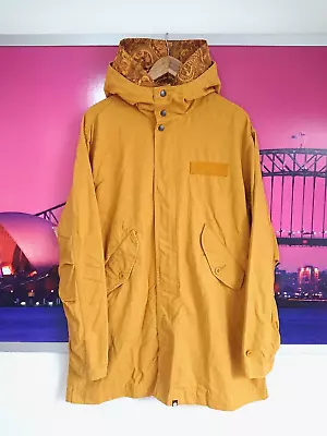 Buy Pretty Green Cassidy Parka - Mustard - Size Large - Scooter Mod Casuals Terraces • 64.99£
