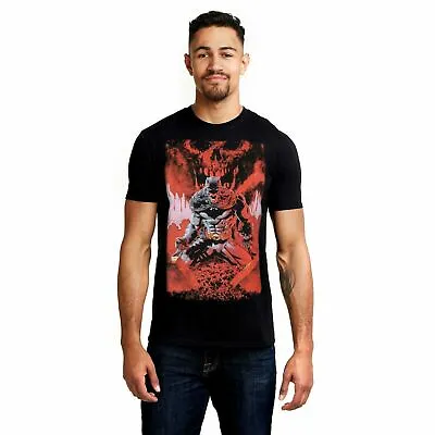 Buy Official DC Comics Mens Batman Grave T-shirt Black S-XXL • 13.99£