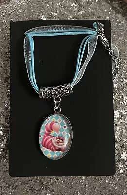 Buy CHESHIRE CAT Necklace Chain Novelty Jewellery Gift CLASSIC ALICE IN WONDERLAND • 7.95£