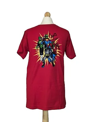 Buy Teenage Mutant Ninja Turtles X DC Superheros T Shirts Superman Batman 90s • 12£